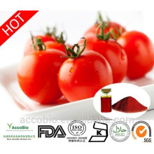 100% natural mejor precio polvo de extracto de tomate licopeno1% -10% a granel